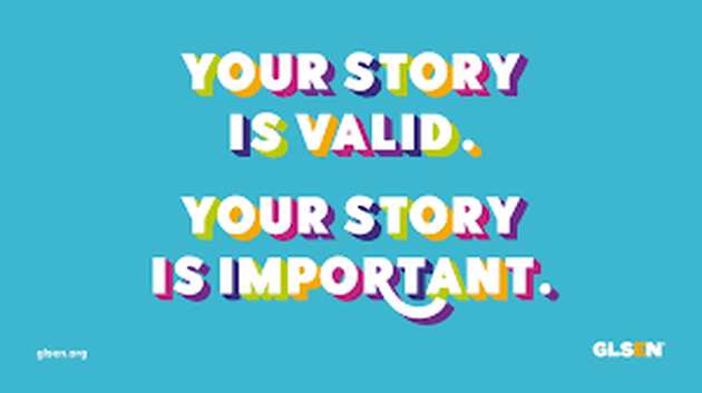 Your story is valid and it's important.